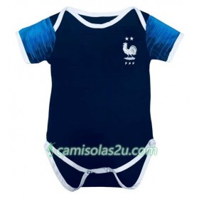 Camisolas de Futebol França Mini Equipamento Principal 2018/19 Manga Curta